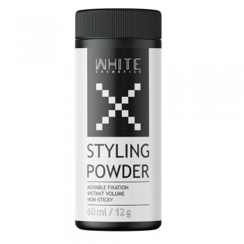 Пудра для укладки волос с сифтером WHITE 60мл